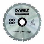 Dewalt S30 Blade 216 x 30mm 24T