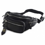 Mulit Zip Bum Bag 7 Zips & 2 Front Pouches (GHS8046)