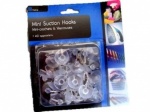 50 Mini Suction Hooks