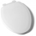 Toilet Seat MDF White P/F 18''