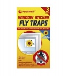 PestShield 151 WINDOW STICKER FLY TRAPS 3pk (PRO1004A)