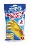 Duzzit 151 HOUSEHOLD GLOVES SMALL 2pk (DZT1025A-48)