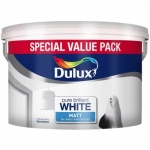 Dulux Matt White PBW 7Ltr