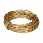 Picture Wire Brass 3.5 Metres