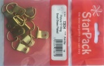 Star Pack Picture 'D' Ring Small EB Brass Plated(72034)
