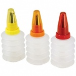 Tala Set 3 Squeezy Icing Bottles+Nozzles
