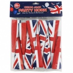 10pc Union Jack Design Party Horn in PP Bag