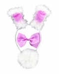 Fluffy Bunny Ears Set