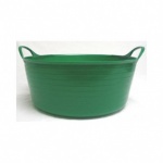 Tubtrug Flexible Small Shallow Green (15Ltr)