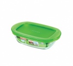 Pyrex Cook & Square Rectangular Dish with Lid 0.35 Ltr